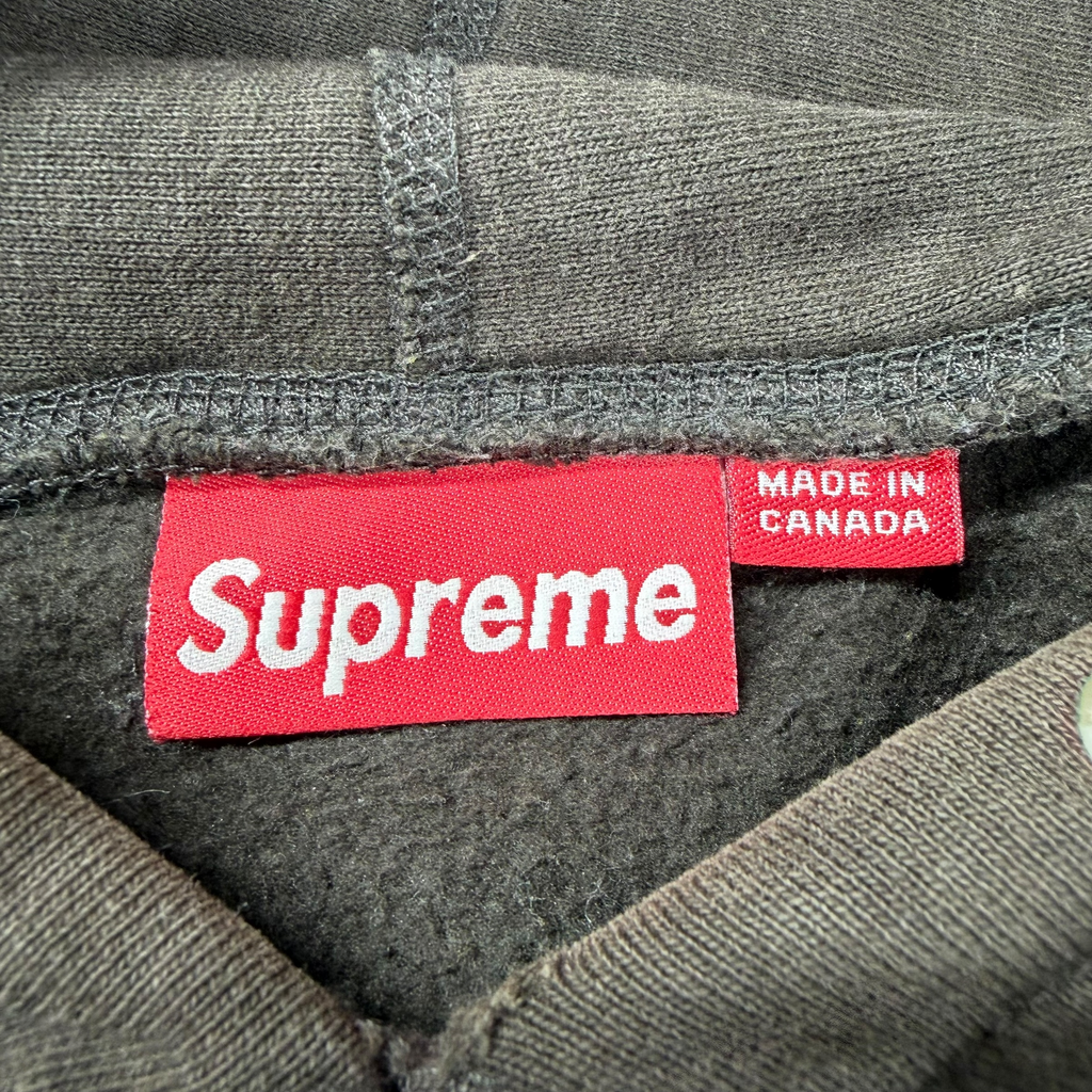 2003 Supreme Brown Box Logo Hoodie L