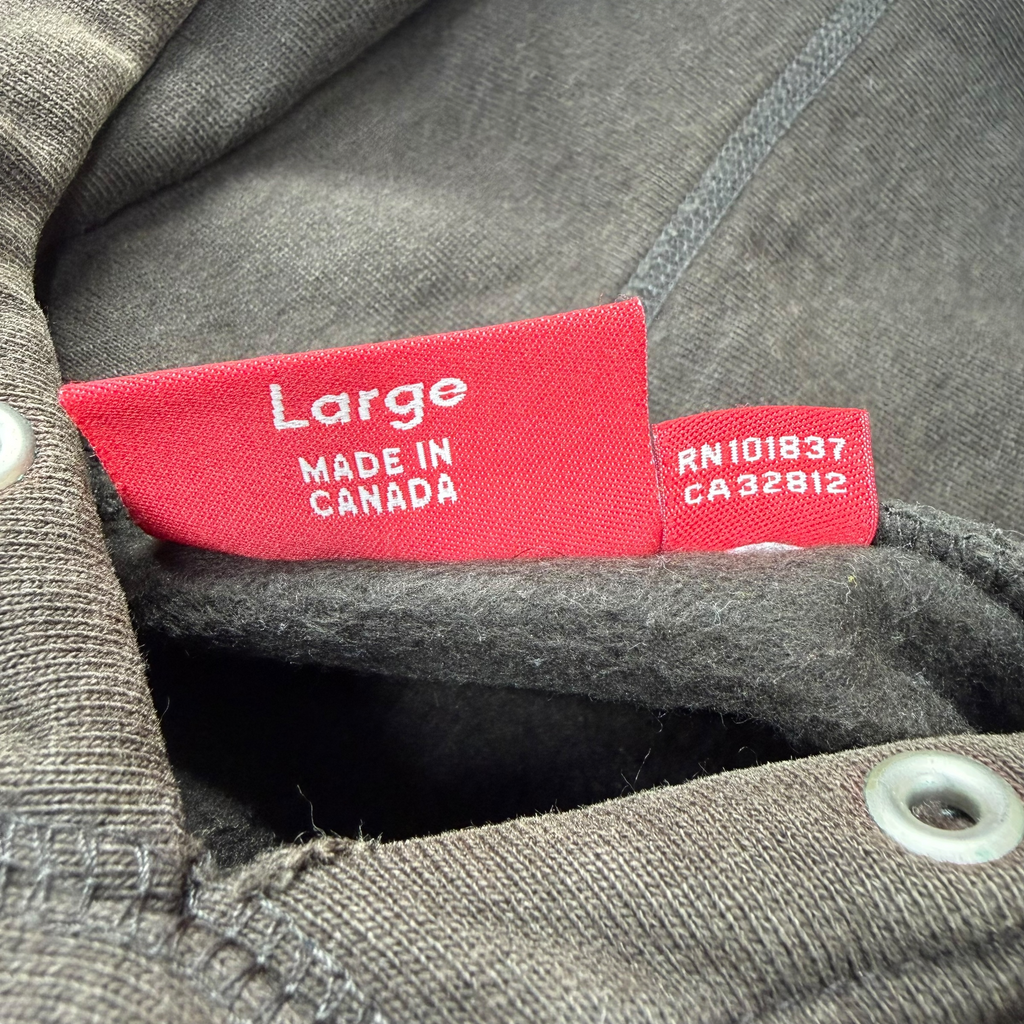 2003 Supreme Brown Box Logo Hoodie L