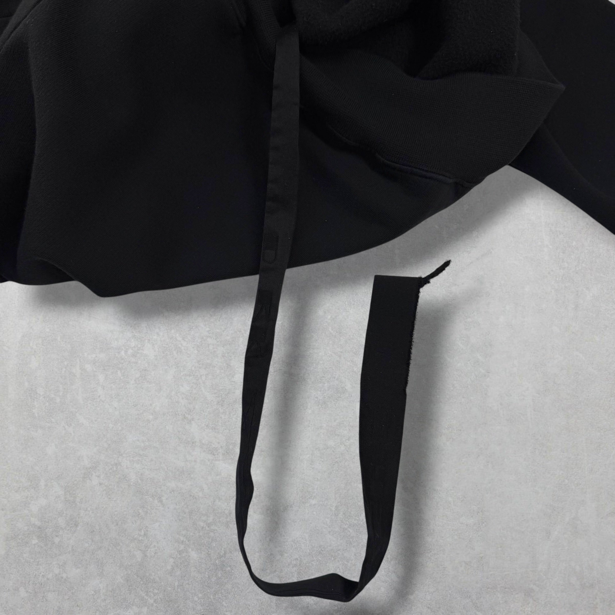 Rick Owens DRKSHDW Jason Hoodie Black L