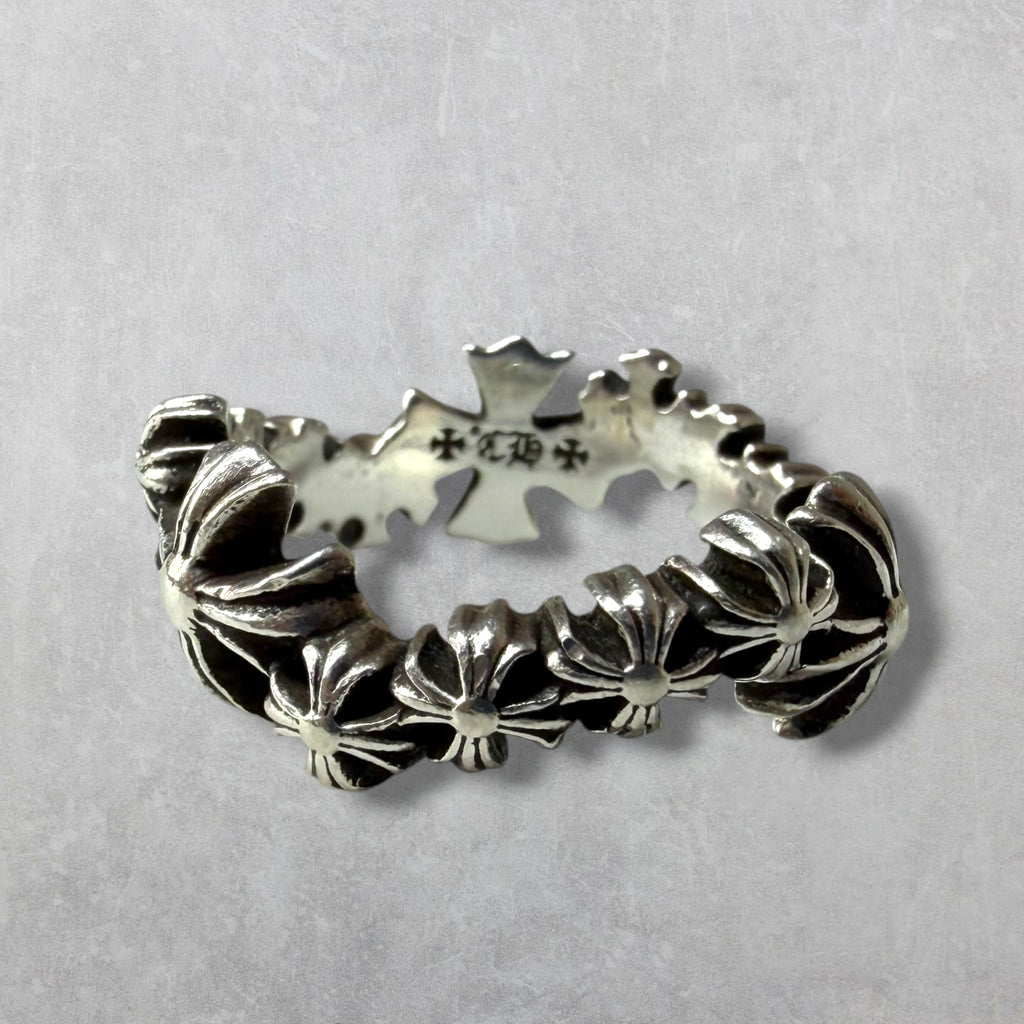 Chrome Hearts Plus Wave Ring 9