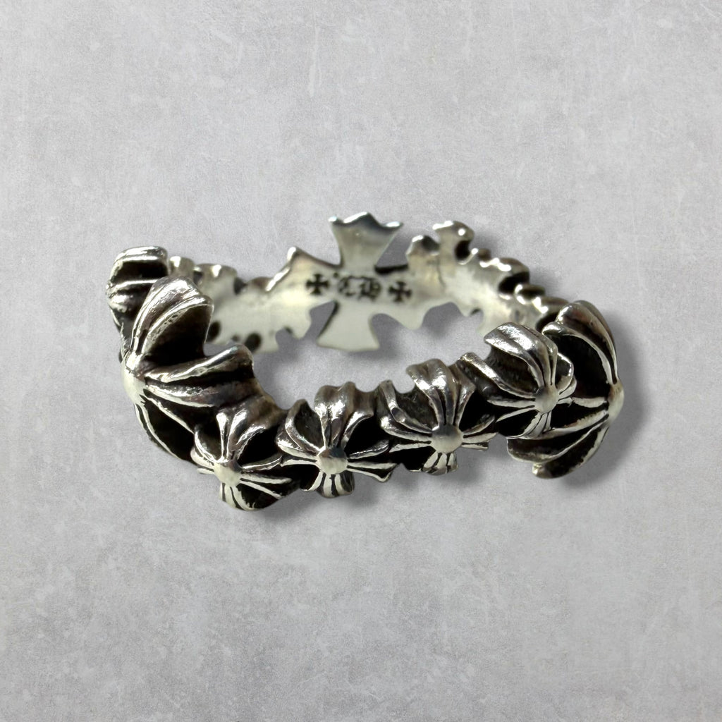 Chrome Hearts Plus Wave Ring 9