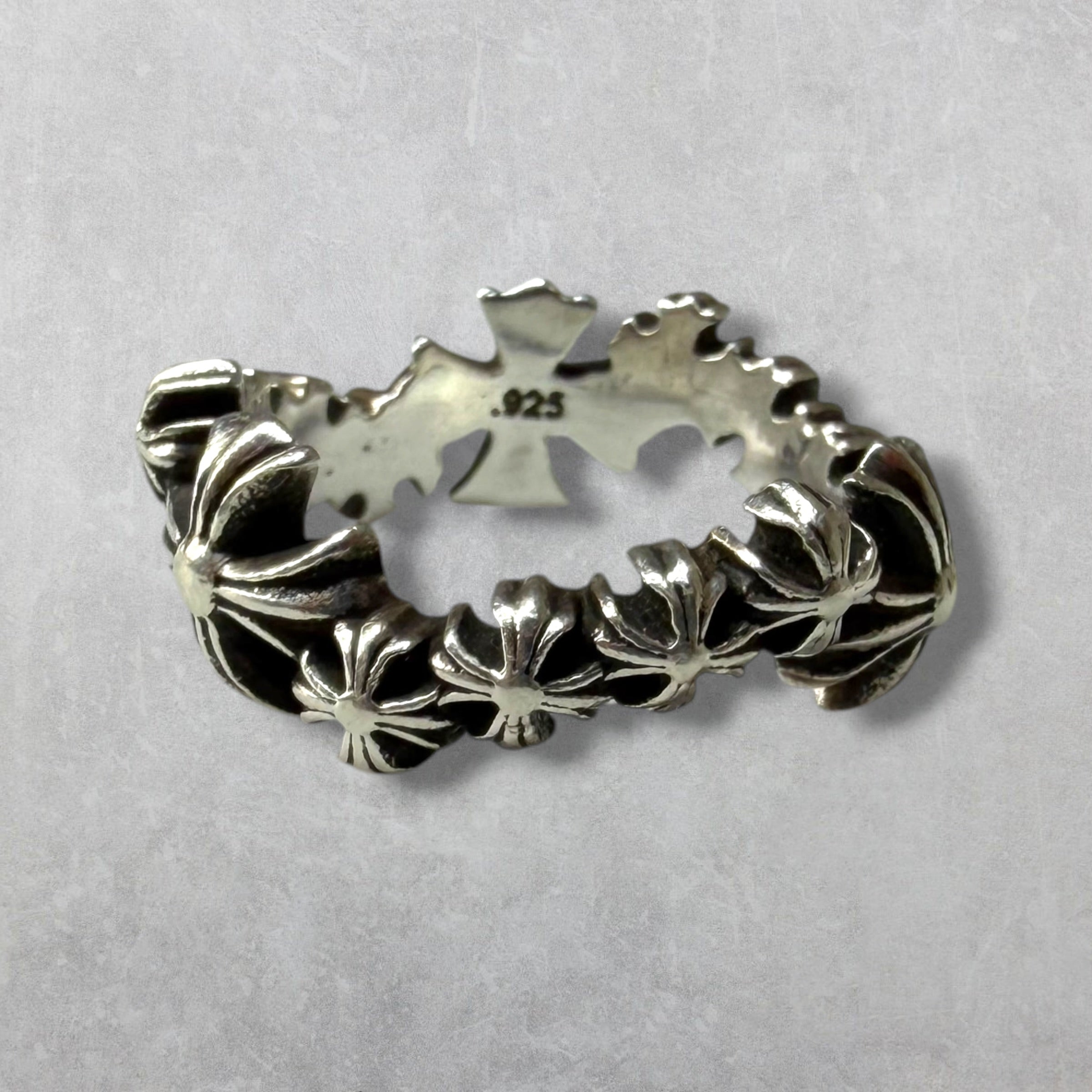 Chrome Hearts Plus Wave Ring 9
