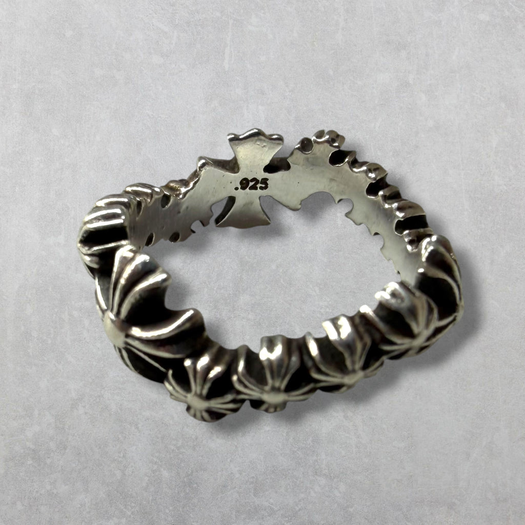 Chrome Hearts Plus Wave Ring 9