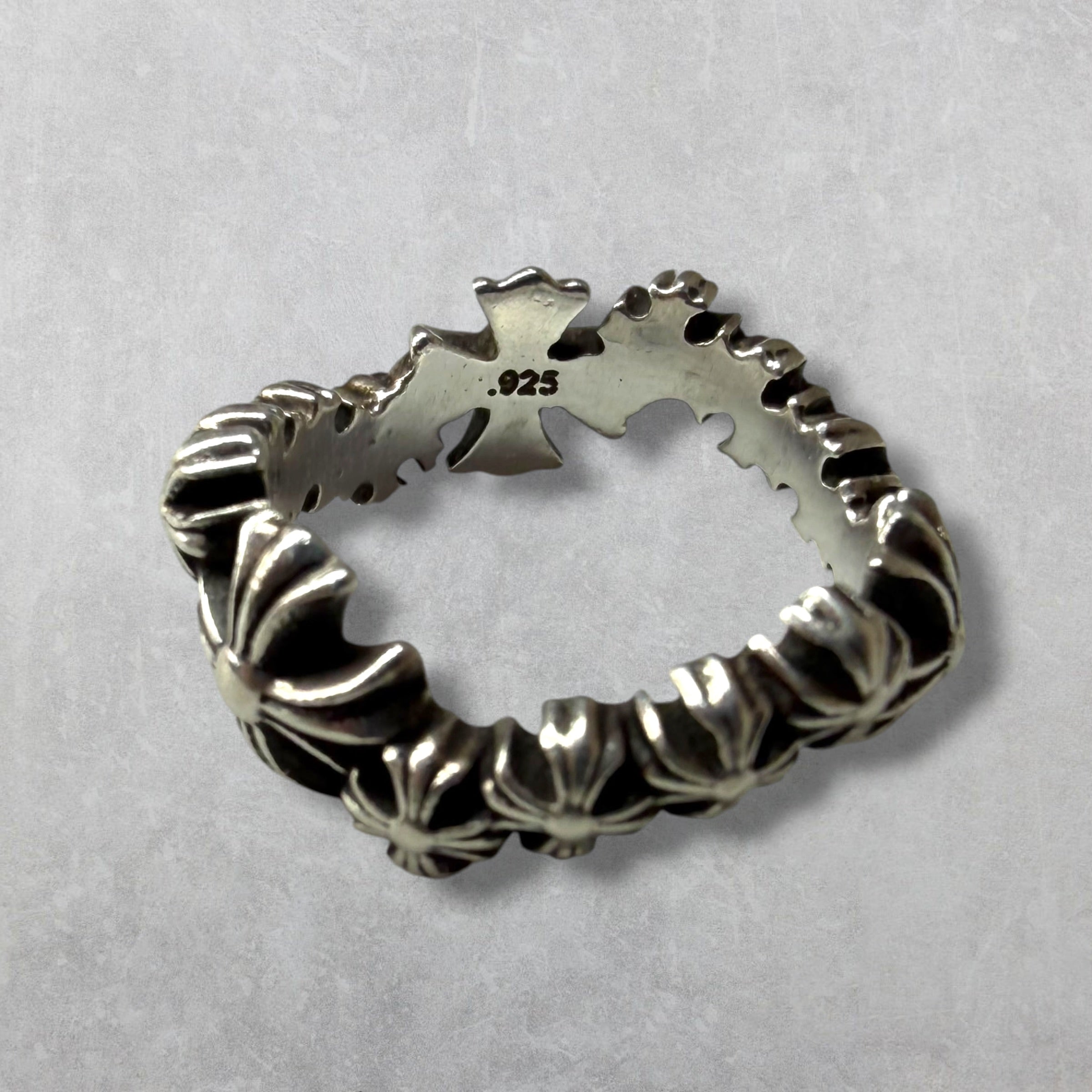 Chrome Hearts Plus Wave Ring 9