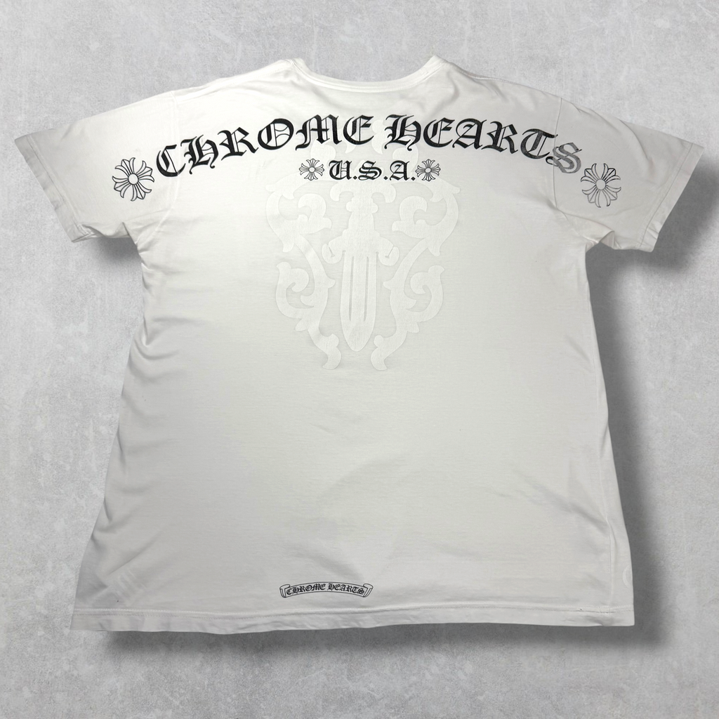 Chrome Hearts Plus Cross Tonal Vine Dagger Tee XL