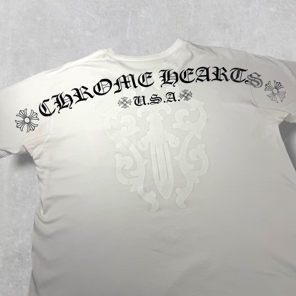 Chrome Hearts Plus Cross Tonal Vine Dagger Tee XL