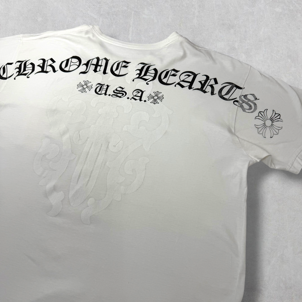 Chrome Hearts Plus Cross Tonal Vine Dagger Tee XL