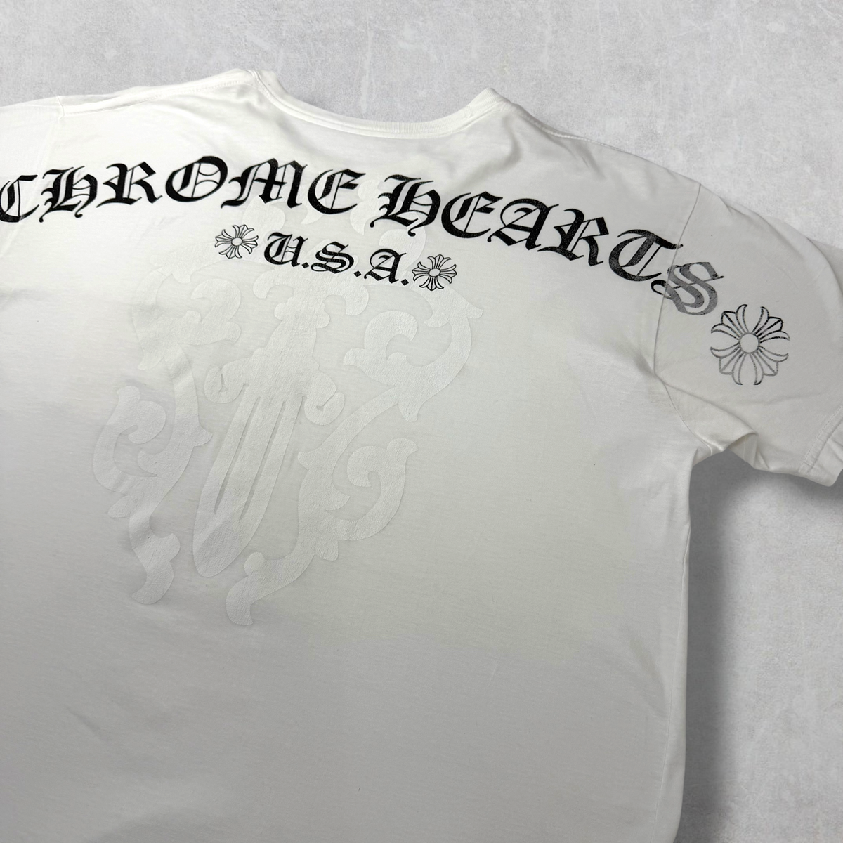 Chrome Hearts Plus Cross Tonal Vine Dagger Tee XL