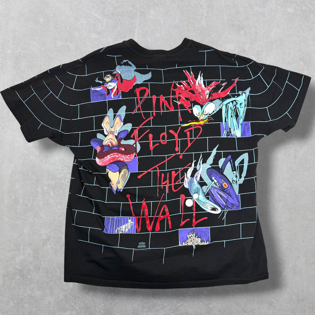 Vintage 90s Pink Floyd 'The Wall' All Over Tee XL