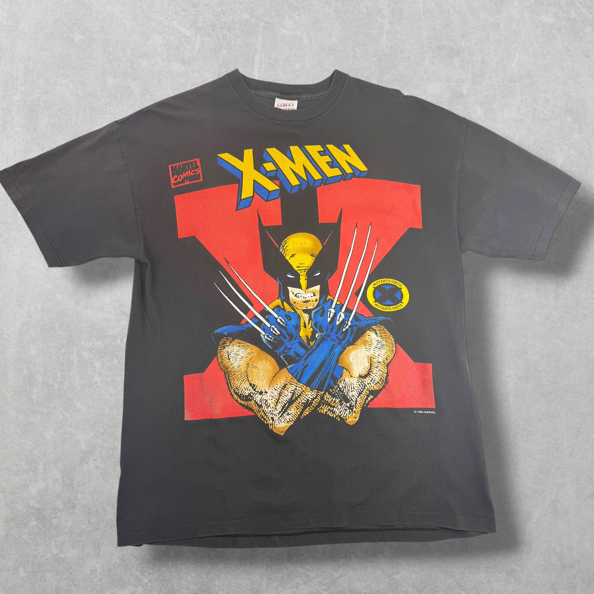 Vintage 1994 X-Men Wolverine Marvel Comics T Tee XL