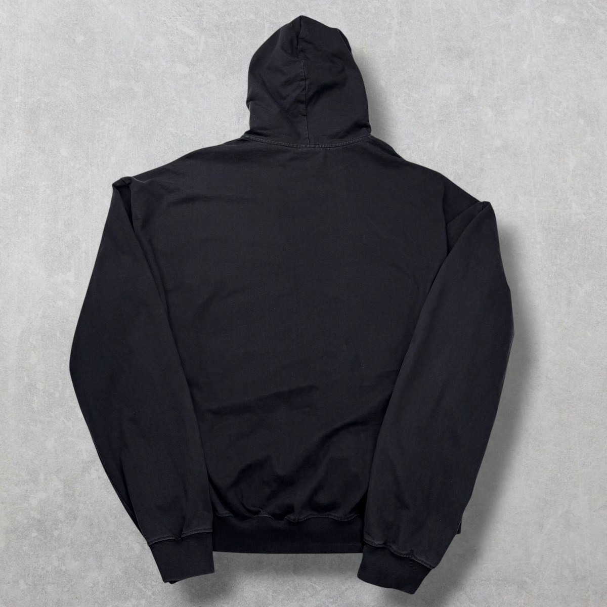 Vetements Bro Baseball Embroidered Logo Zip Hoodie S