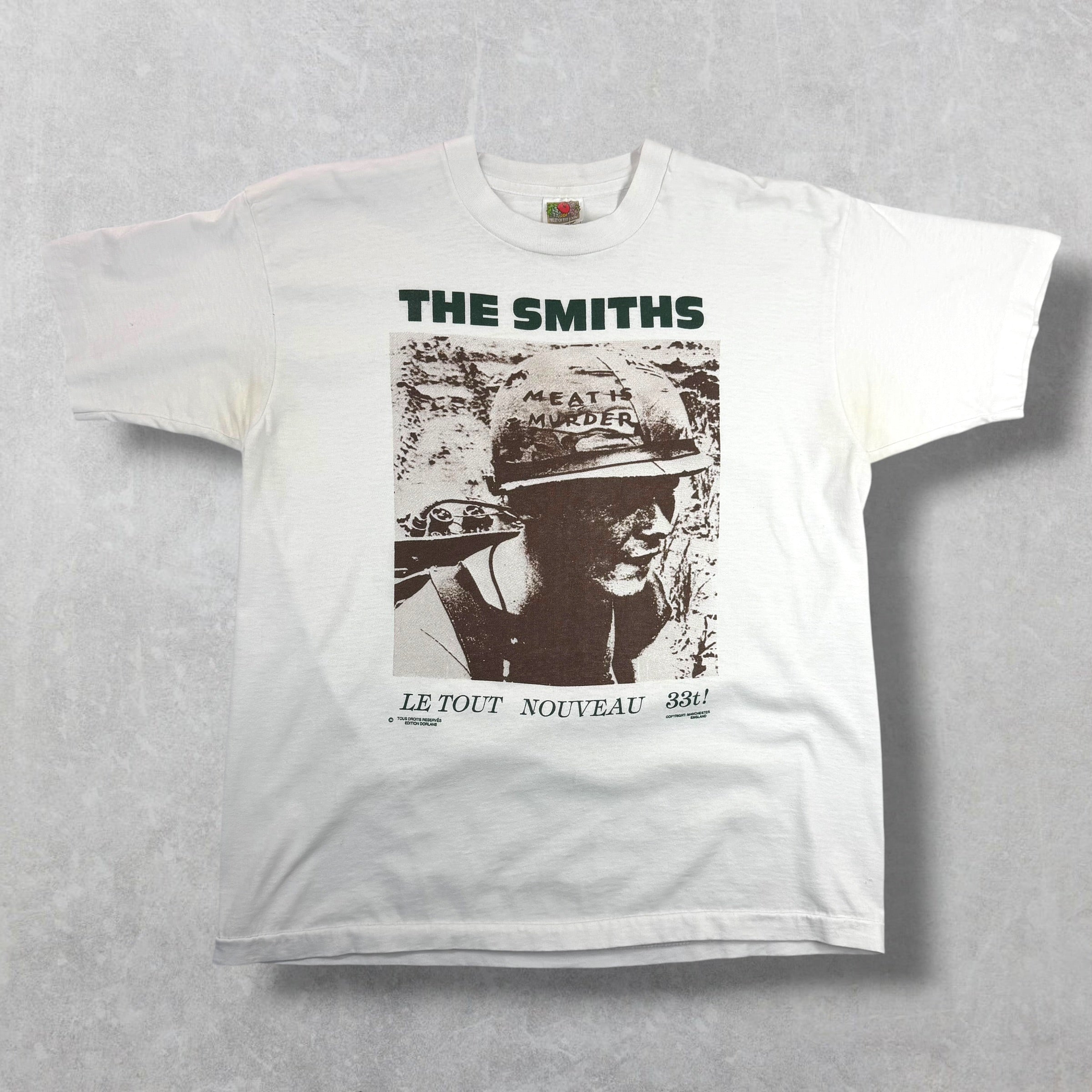 Vintage 90s The Smiths Meat is Murder Tee L