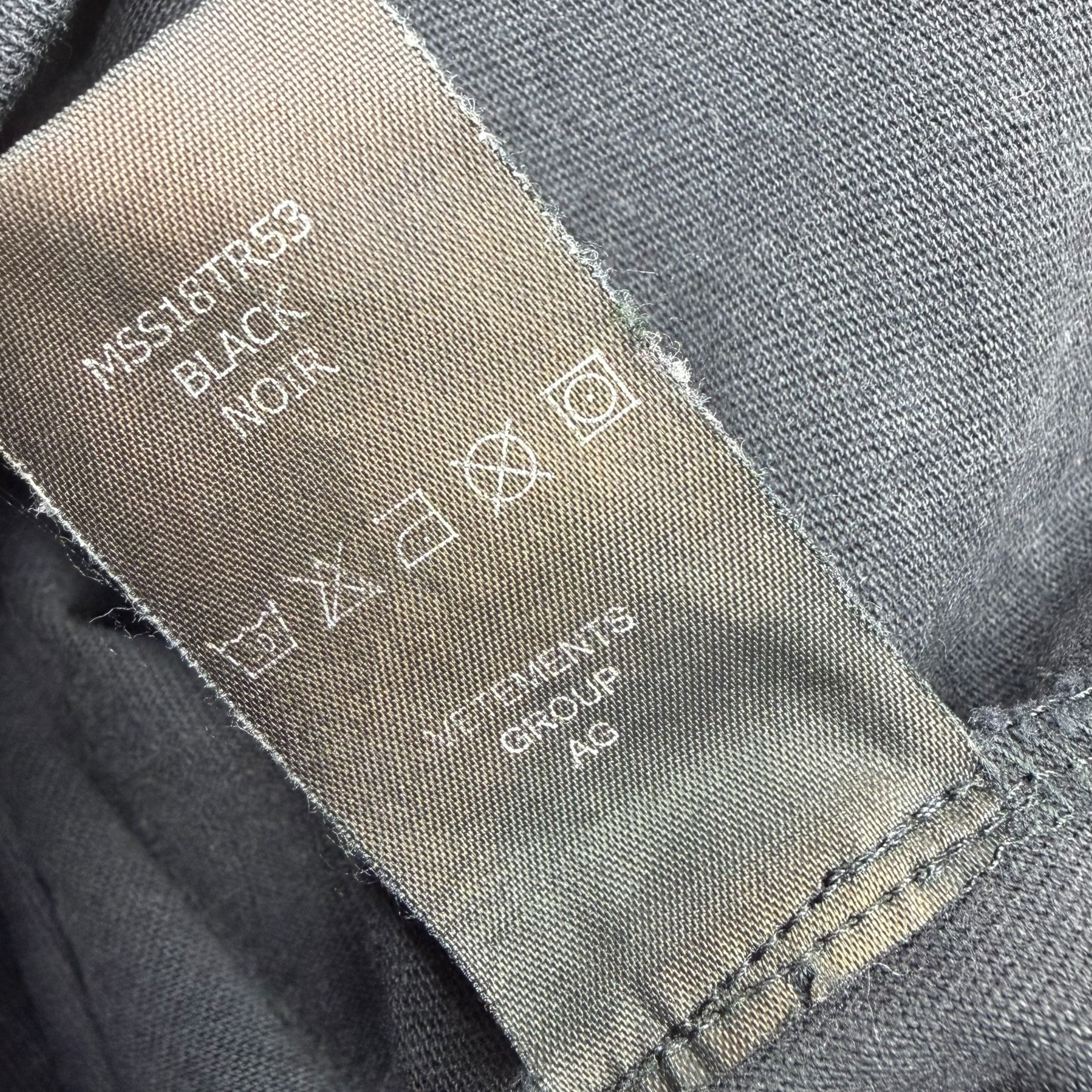Vetements Bro Baseball Embroidered Logo Zip Hoodie S