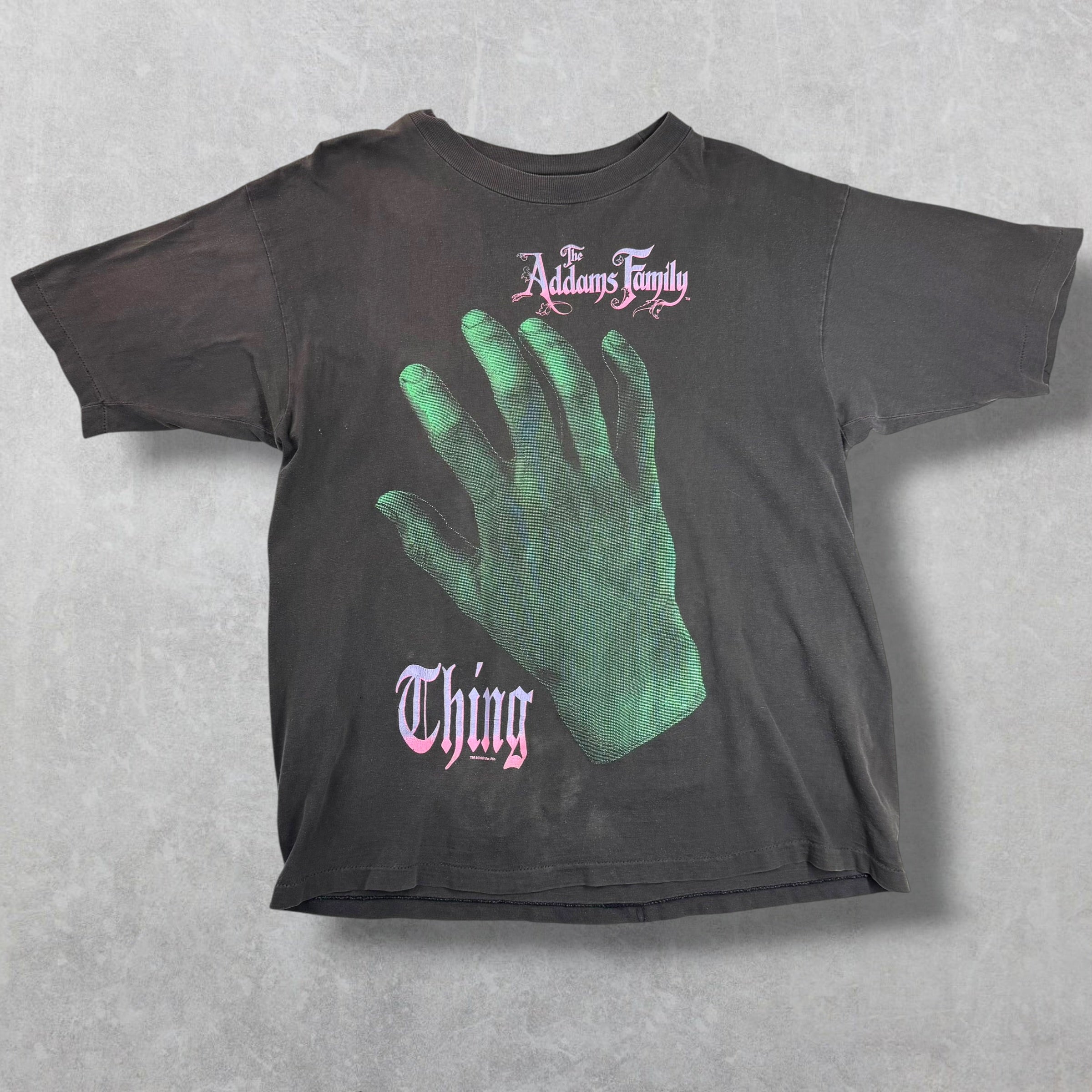 Vintage 1991 The Adams Family "Thing" Tee XL