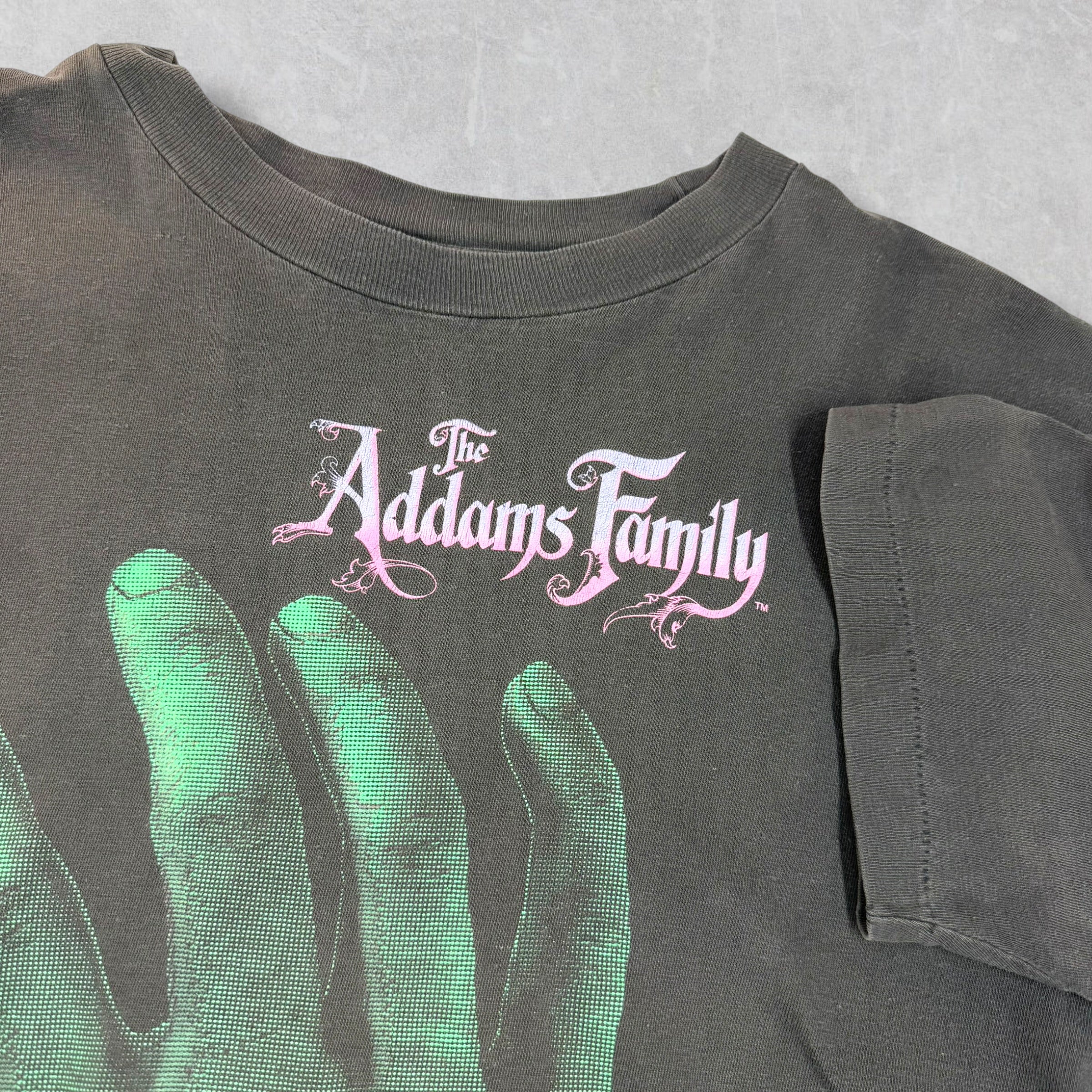 Vintage 1991 The Adams Family "Thing" Tee XL