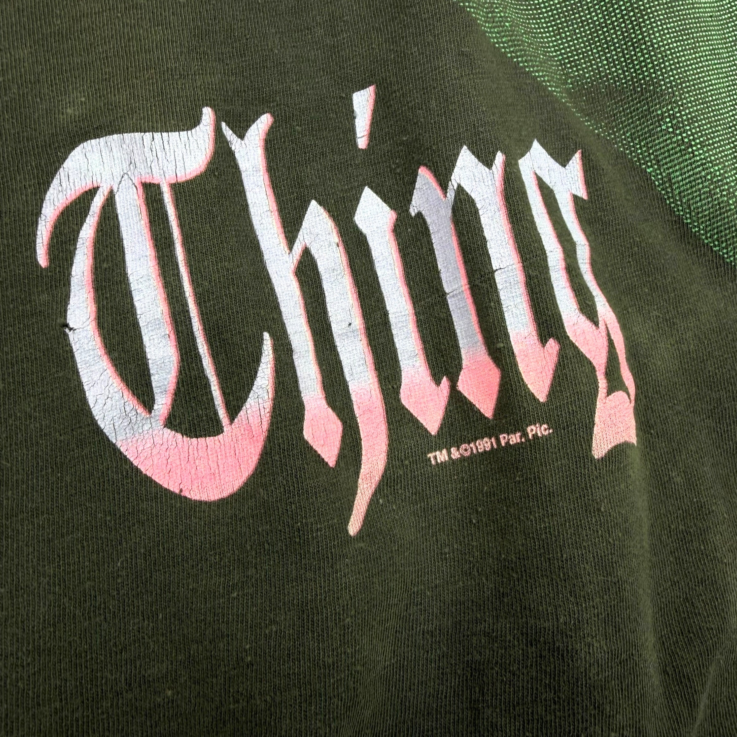 Vintage 1991 The Adams Family "Thing" Tee XL