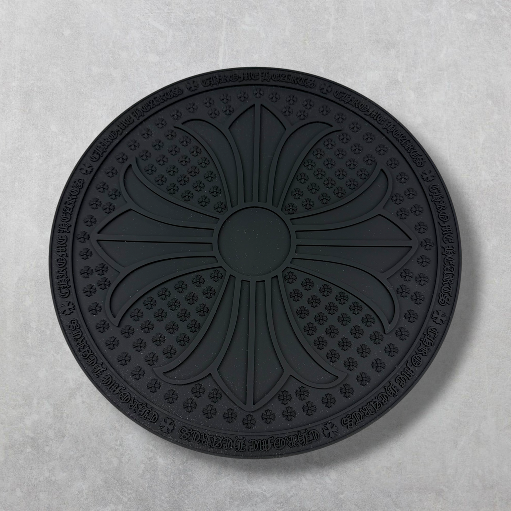 Chrome Hearts Rubber Plus Cross Trivet
