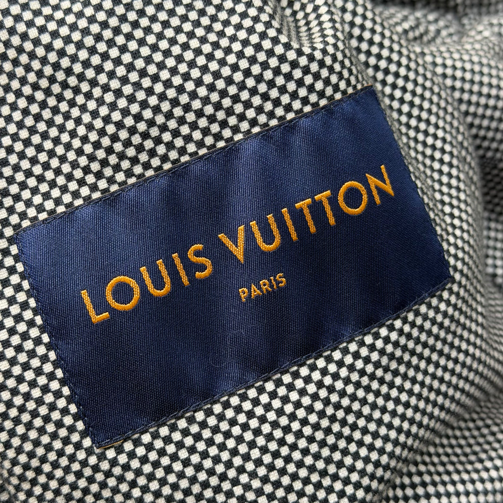 Louis Vuitton x Nigo Embroidered Padded Moleskine Parka 48 (M)