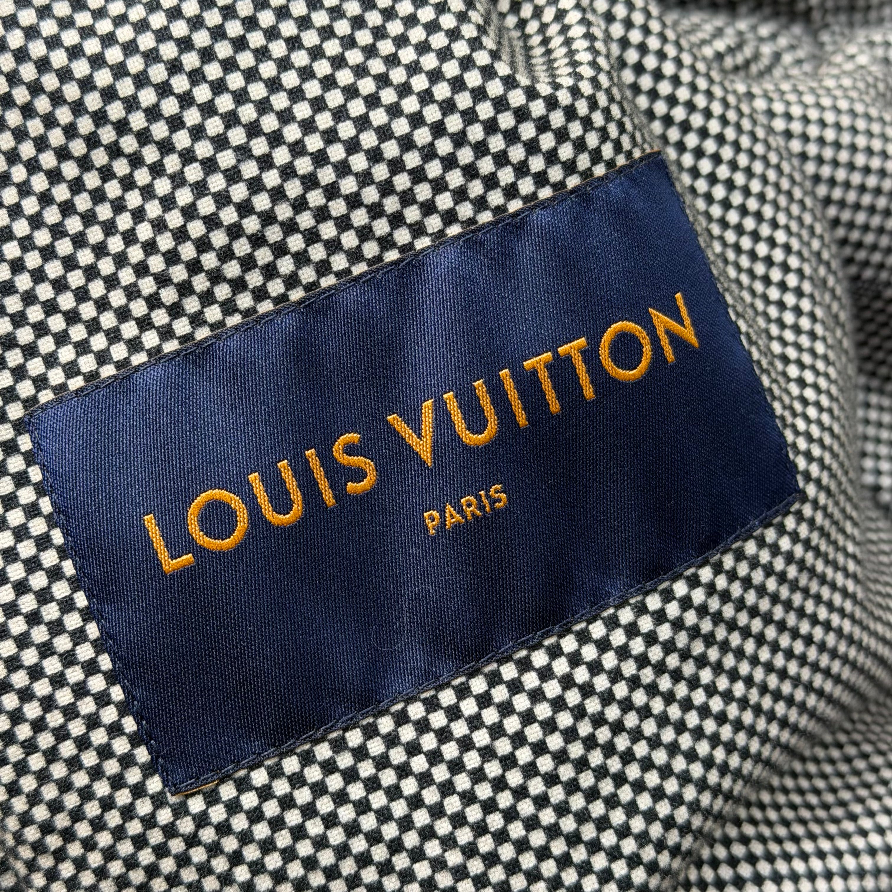 Louis Vuitton x Nigo Embroidered Padded Moleskine Parka 48 (M)