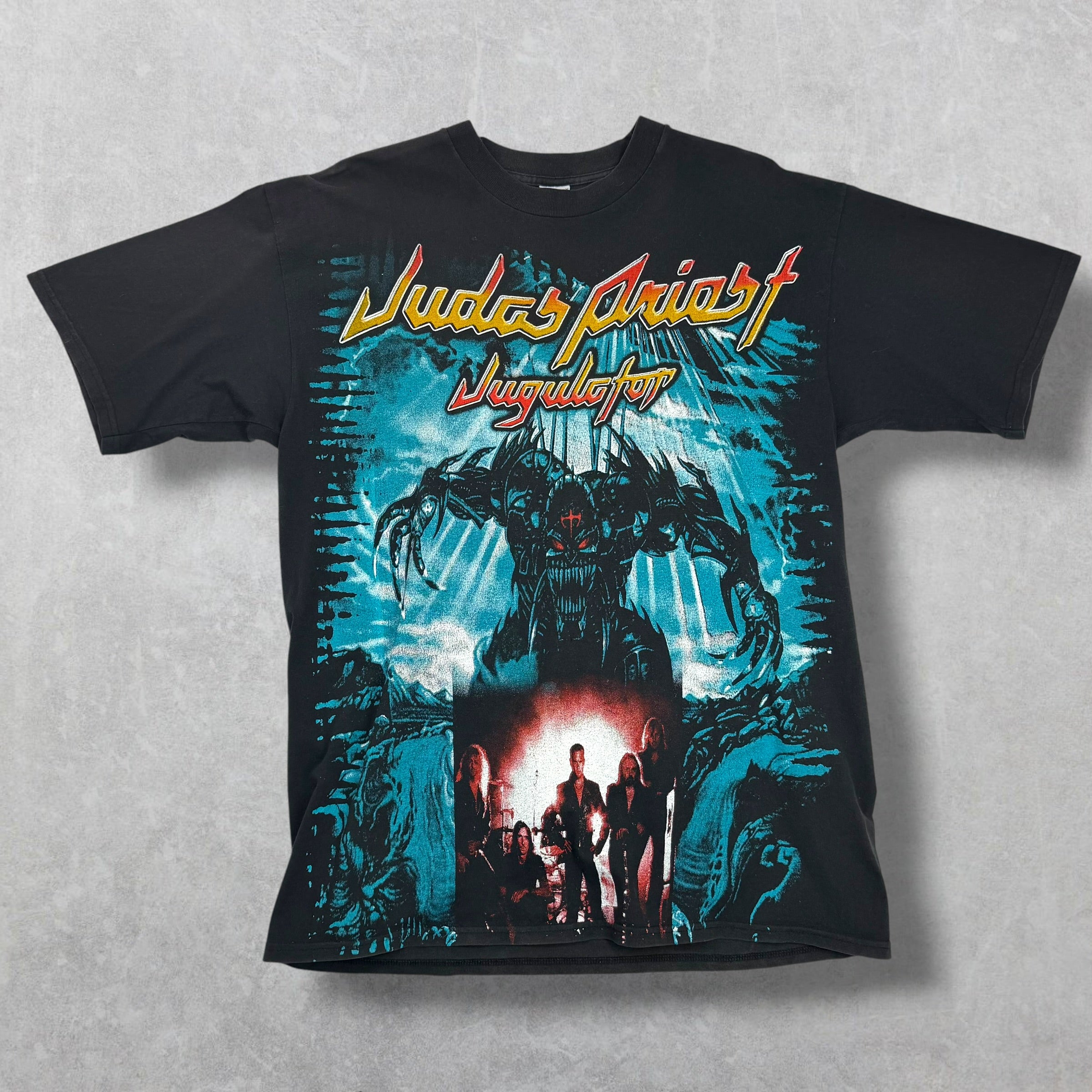 Vintage 90s Resurreccion Judas Priest "Jugulator" Tee XL