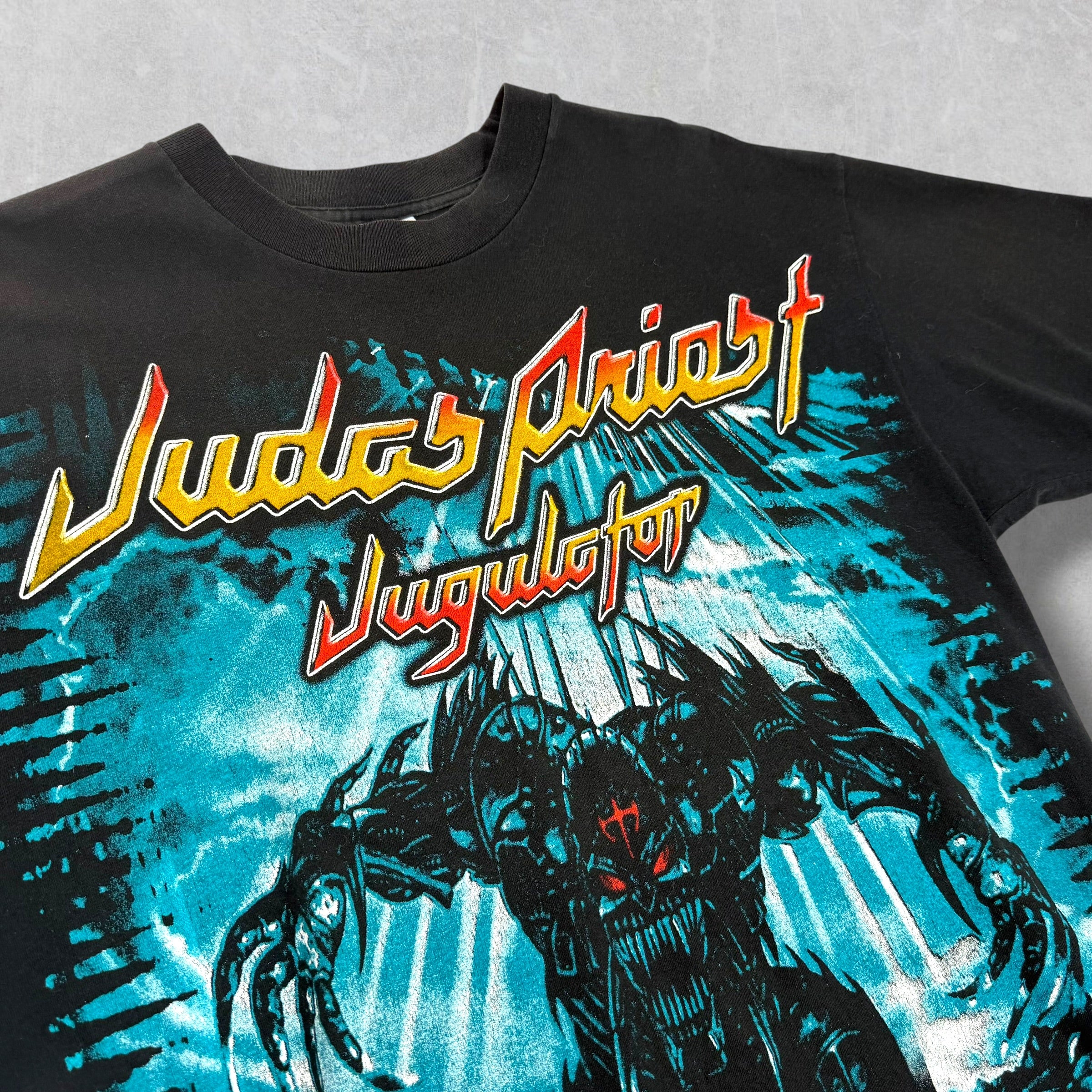 Vintage 90s Resurreccion Judas Priest "Jugulator" Tee XL