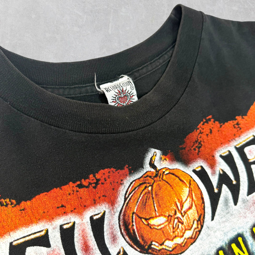 Vintage 90s Resurreccion Helloween "Better The Raw" Tee XL