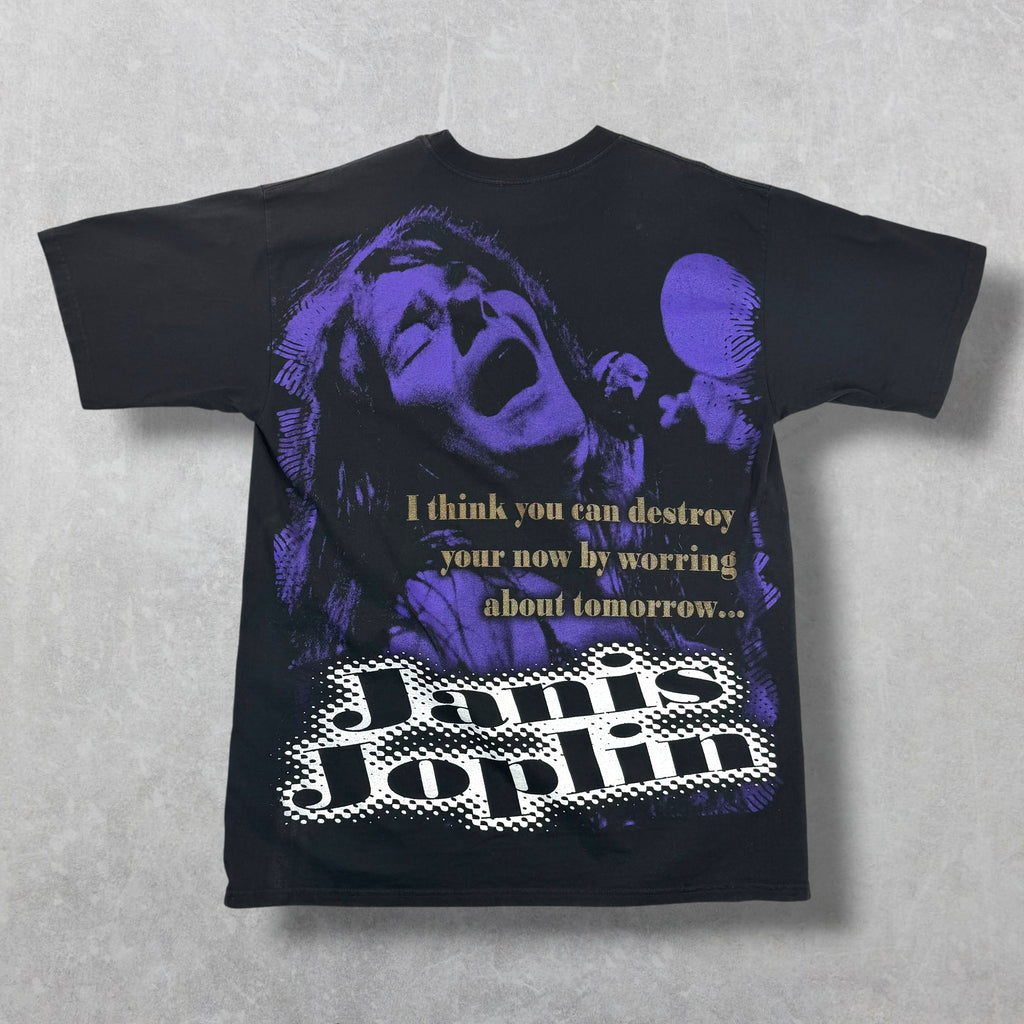 Vintage 90s Resurreccion Janis Joplin Tee XL
