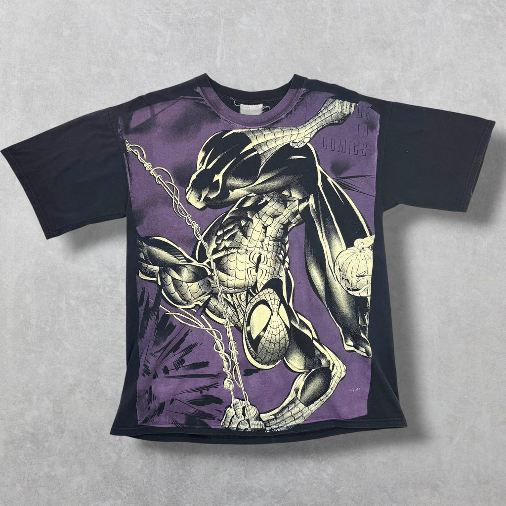 Vintage 90s Peyote Spider-Man Green Goblin Tee XL