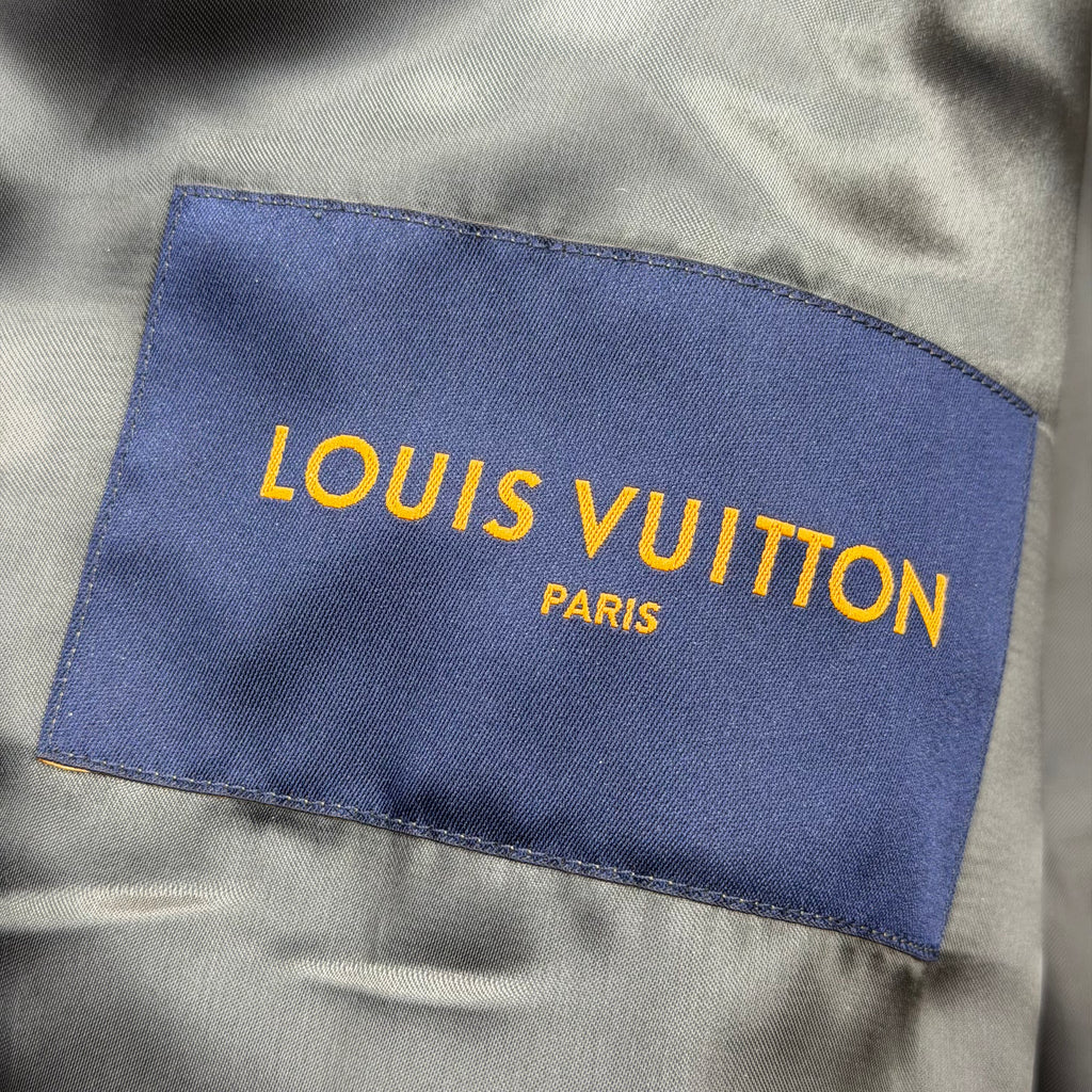 Louis Vuitton Canvas Leather Bomber Marigold Jacket 50 (L)