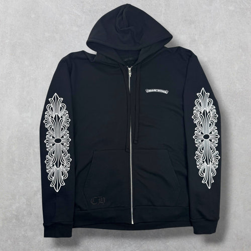 Chrome Hearts Aspen Floral Zip Up XXL