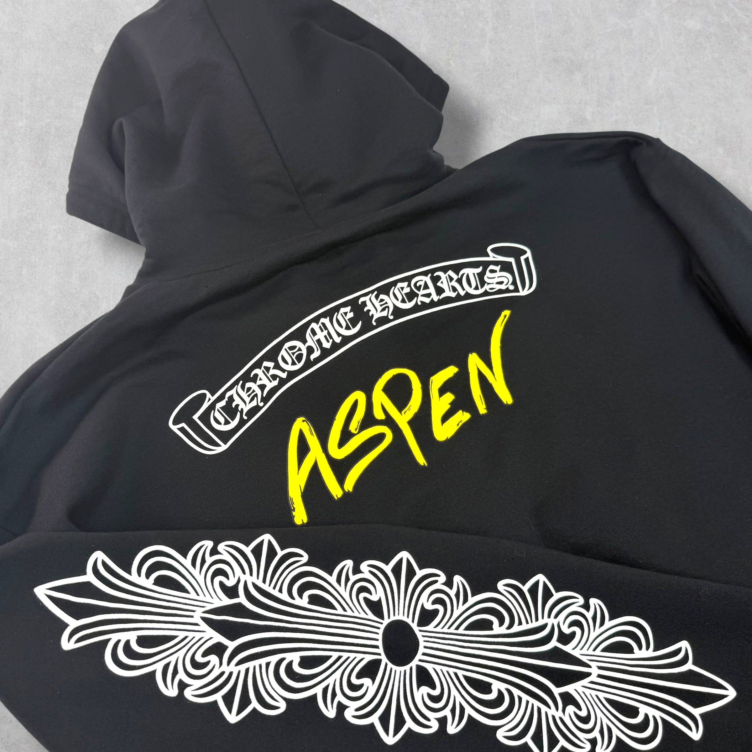 Chrome Hearts Aspen Floral Zip Up XXL