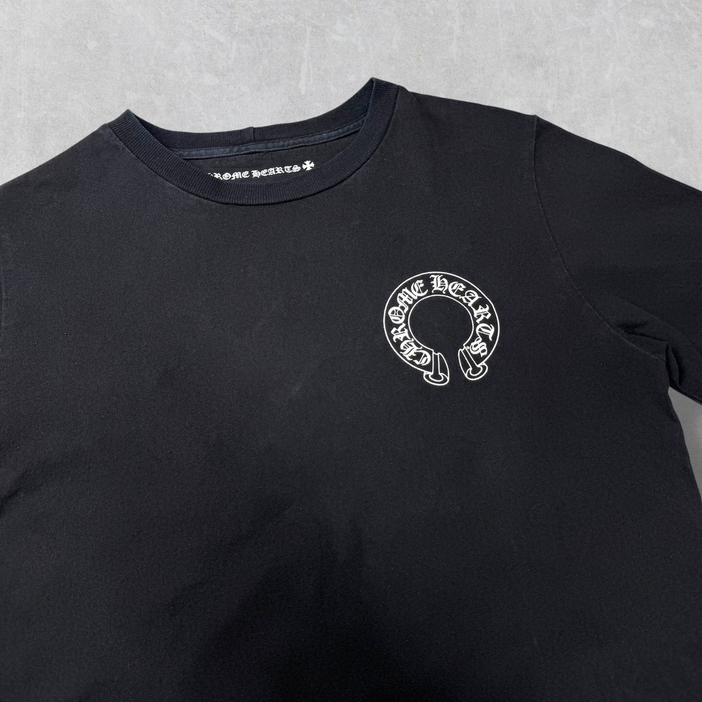 Chrome Hearts Script Logo USA Tee M