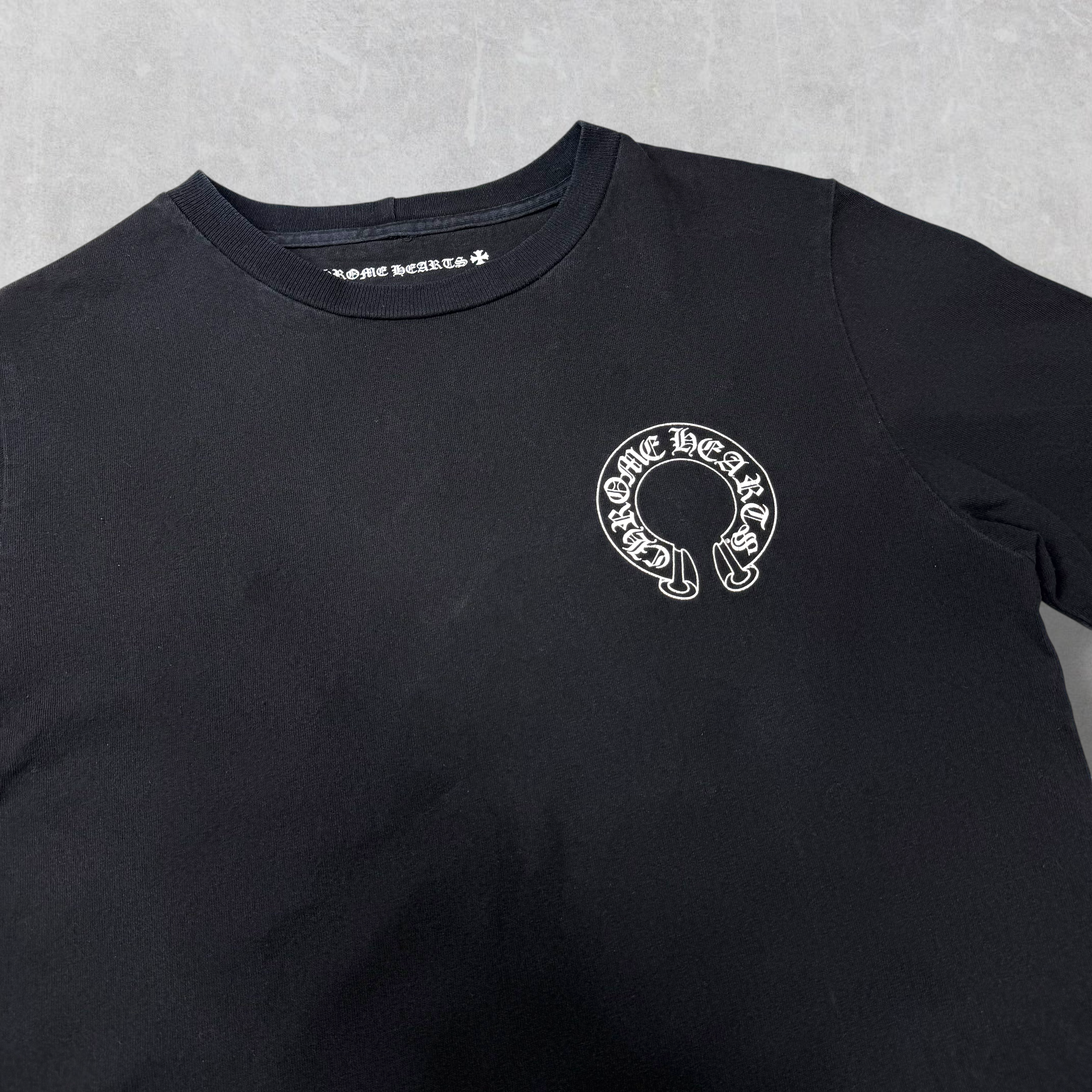 Chrome Hearts Script Logo USA Tee M