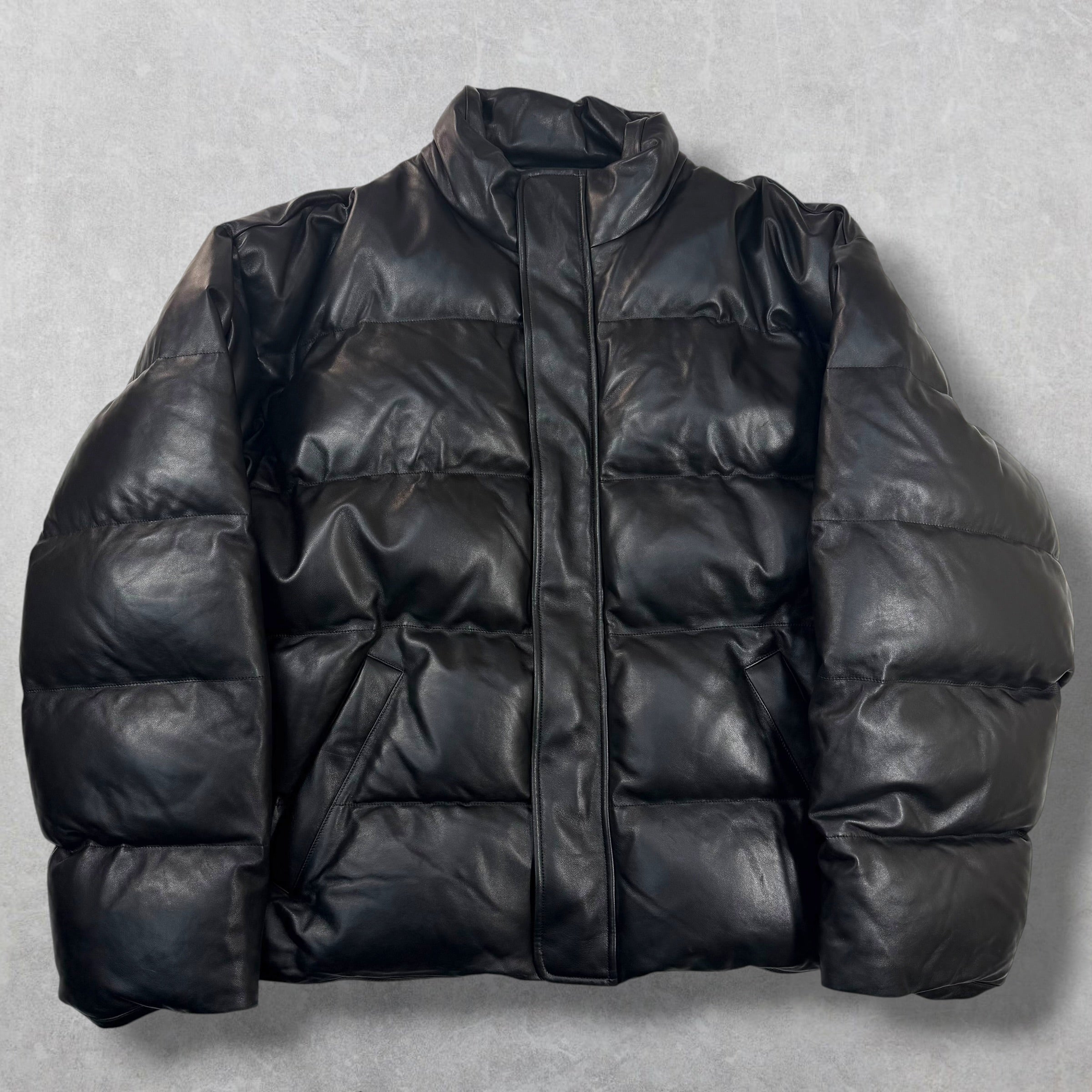 Balenciaga Super Soft Leather Down Puffer 54 (XXL)