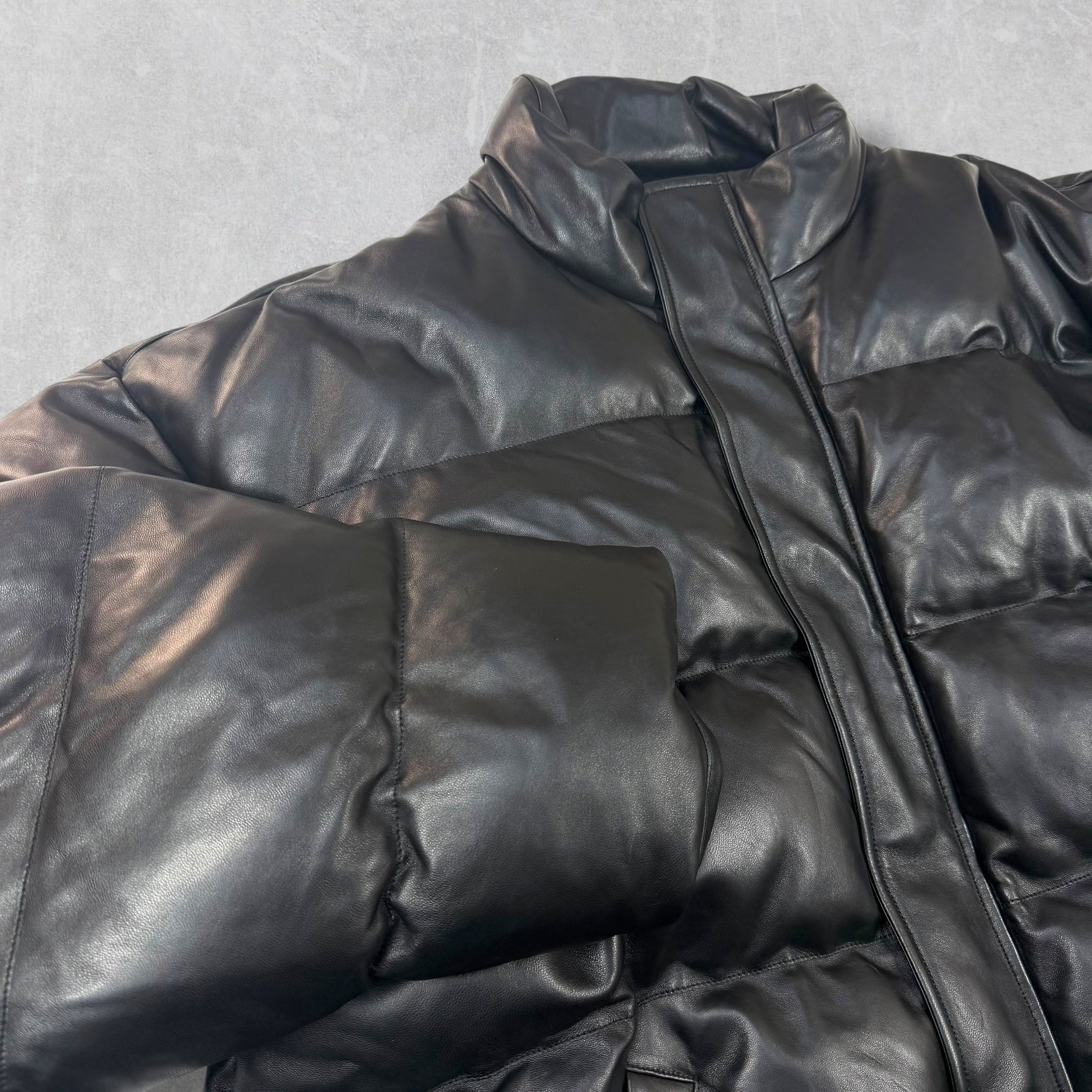 Balenciaga Super Soft Leather Down Puffer 54 (XXL)