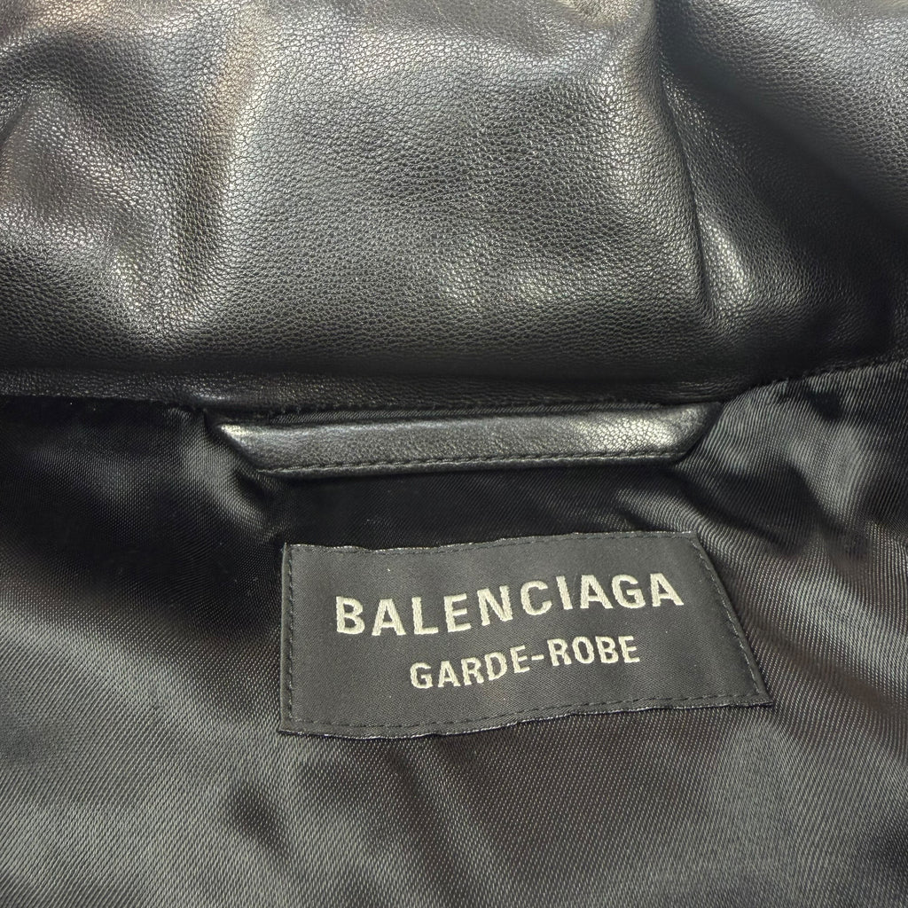 Balenciaga Super Soft Leather Down Puffer 54 (XXL)
