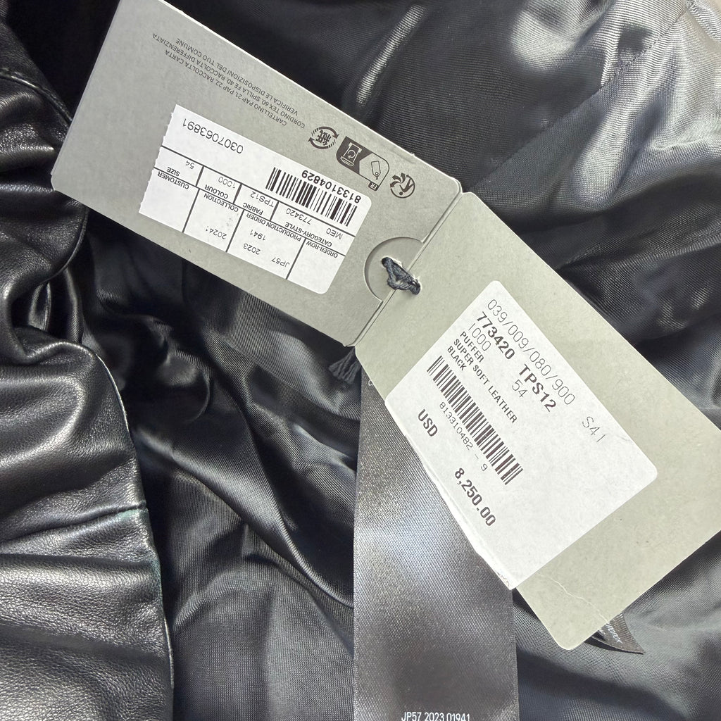 Balenciaga Super Soft Leather Down Puffer 54 (XXL)