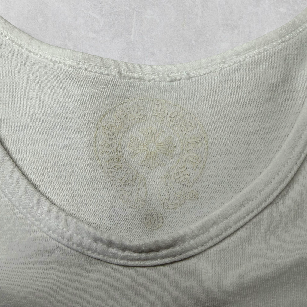 Chrome Hearts Spiral Tank Top White M