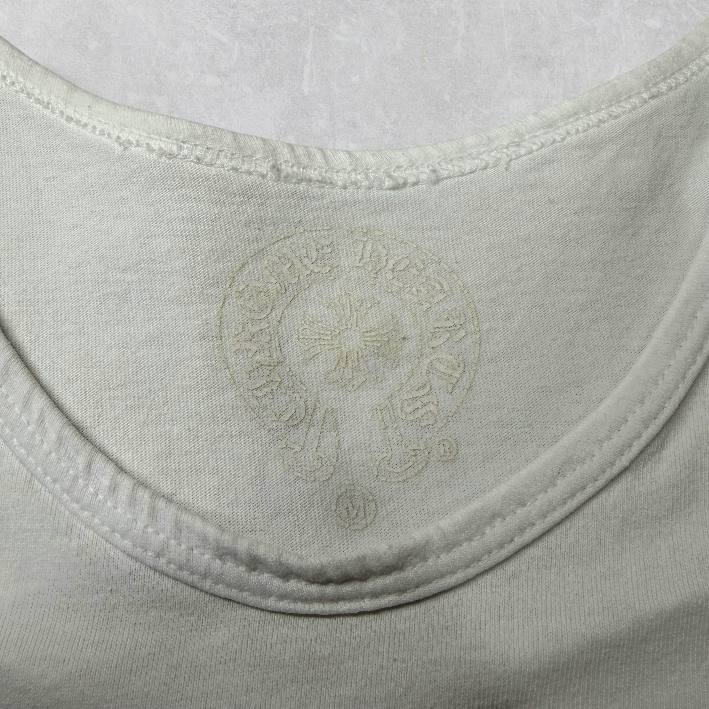 Chrome Hearts Spiral Tank Top White M