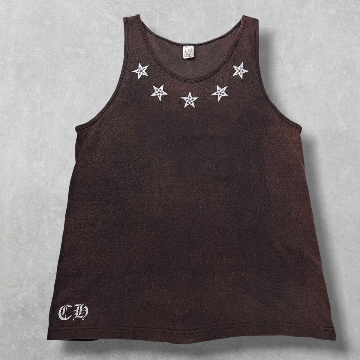 Vintage Chrome Hearts Star Tank Top L