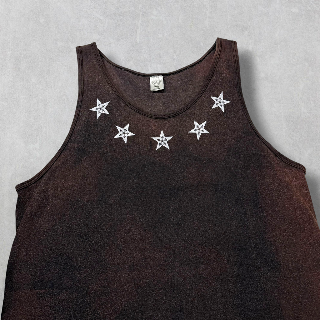 Vintage Chrome Hearts Star Tank Top L