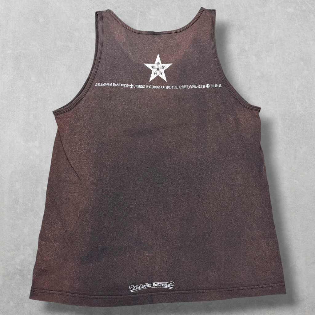 Vintage Chrome Hearts Star Tank Top L