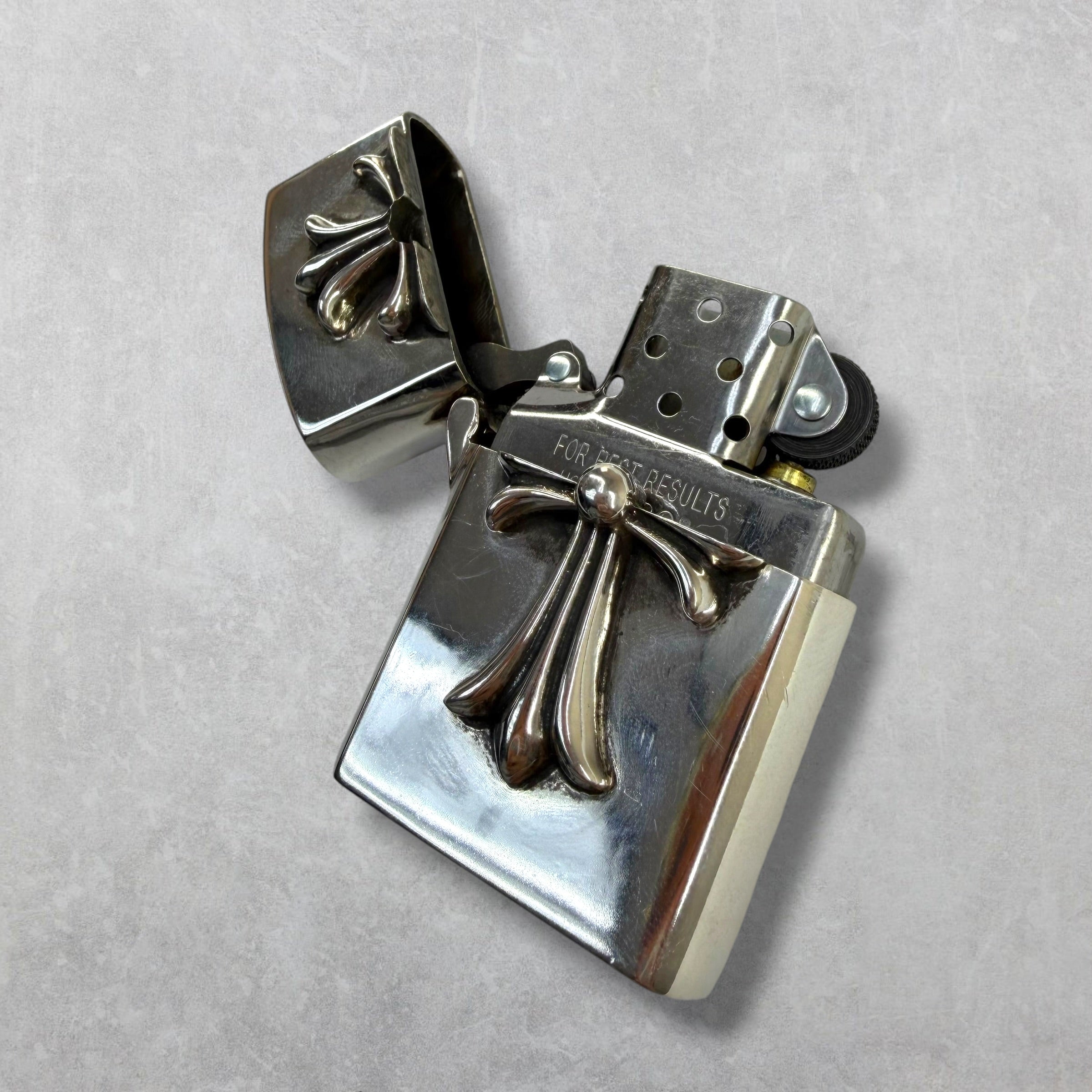 Chrome Hearts Cross Zippo Lighter