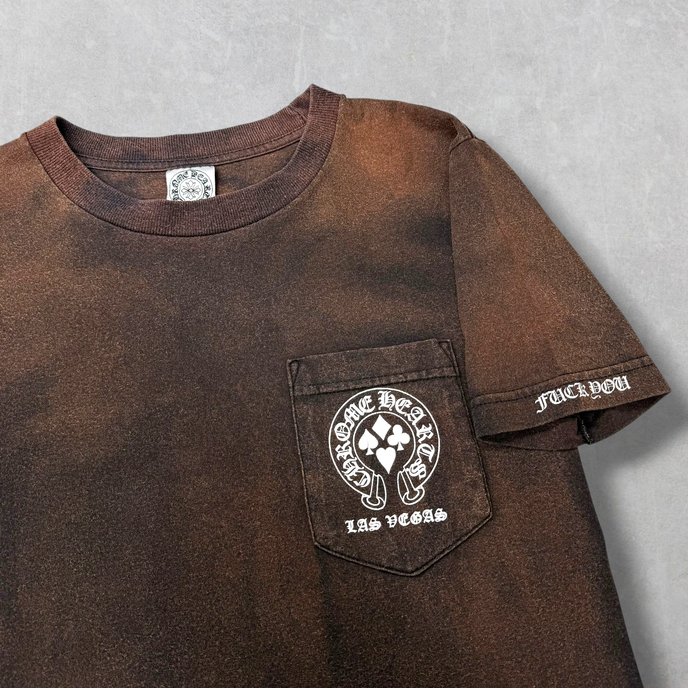 Vintage Chrome Hearts Black Welcome To Vegas Tee S