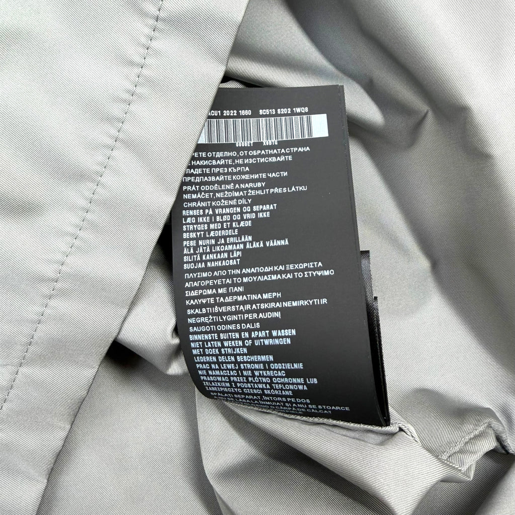 Prada Re-Nylon Grey Short Sleeve Shirt L
