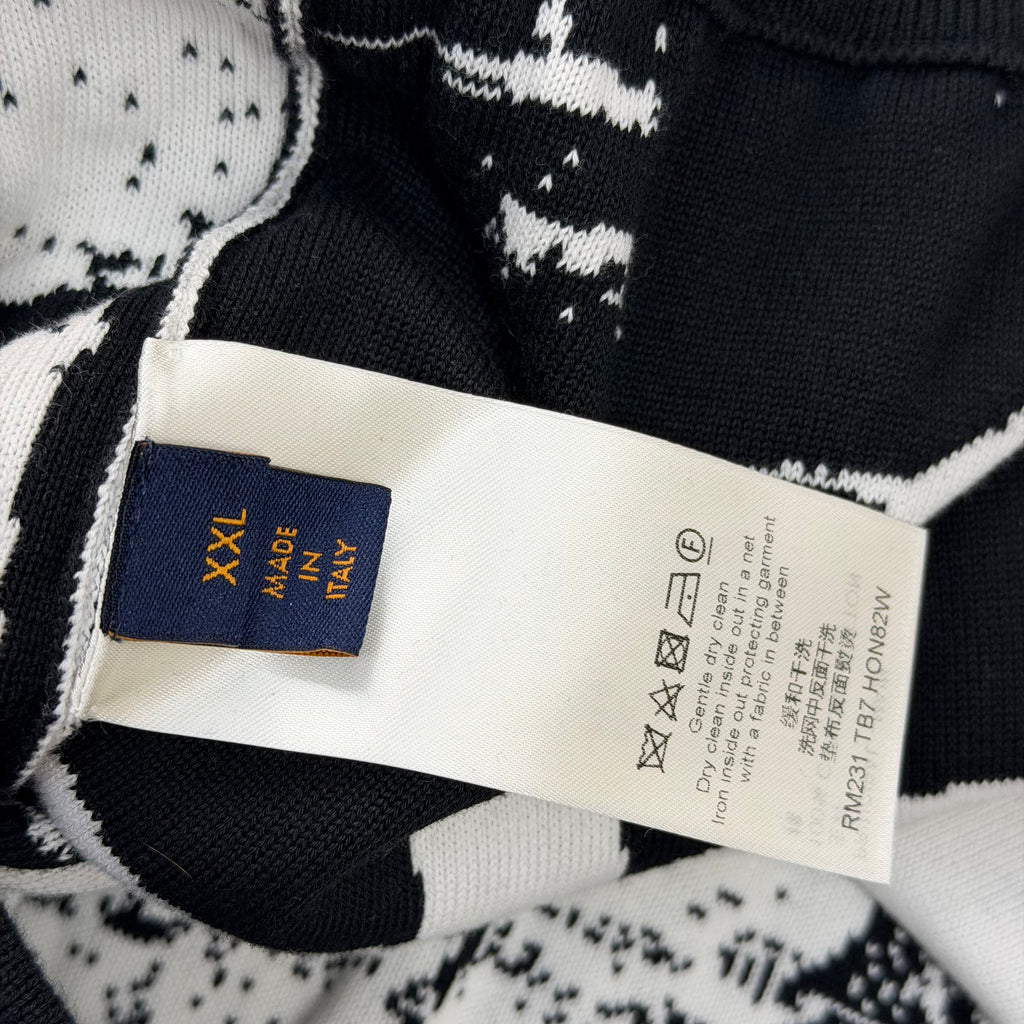 Louis Vuitton Parisian College Jacquard Hoodie XXL