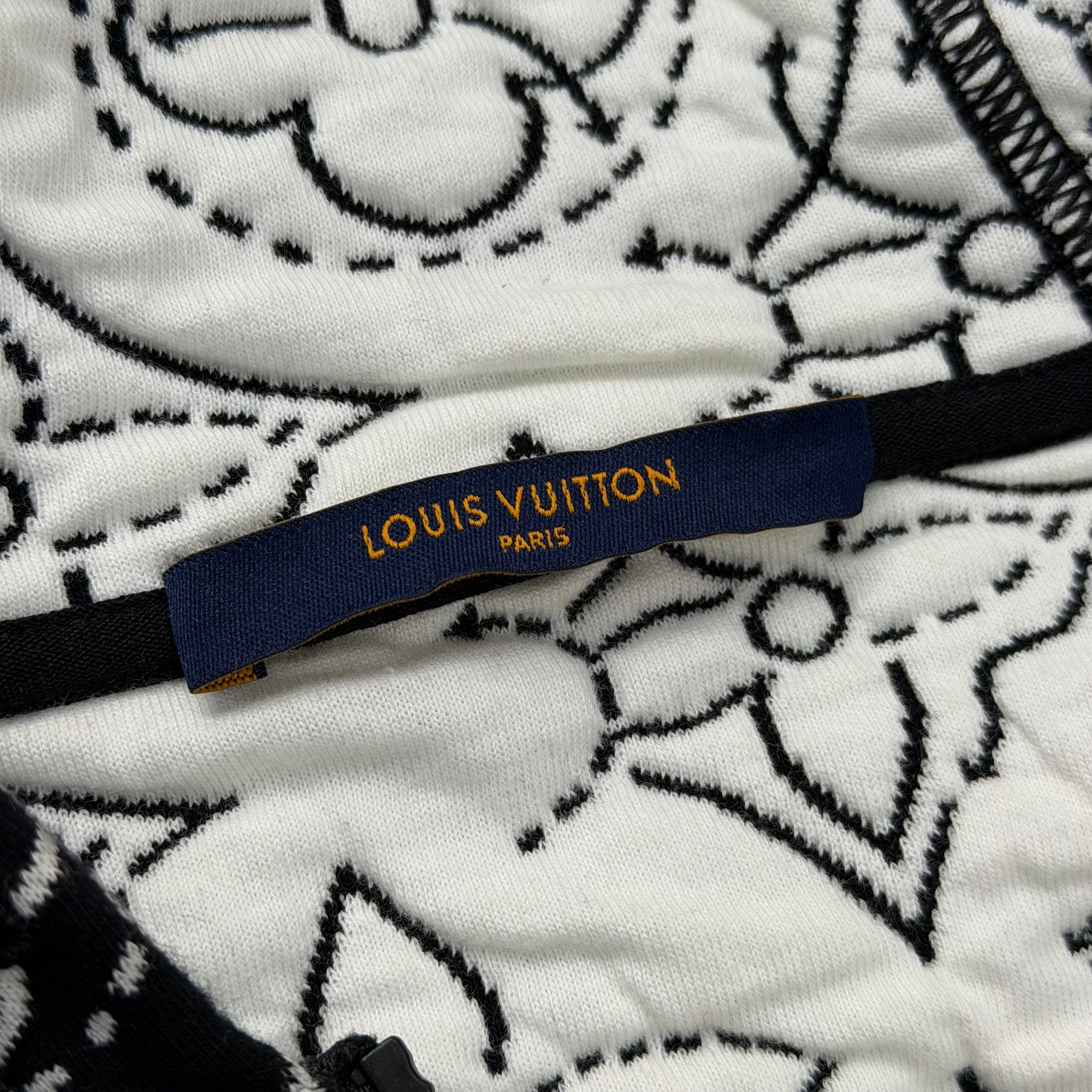 Louis Vuitton x NBA Quilted Zip Hoodie XXL