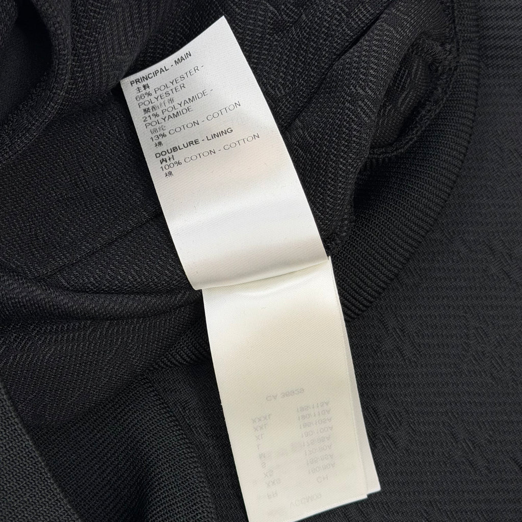 Louis Vuitton Monogram Black Zip-Through Top M