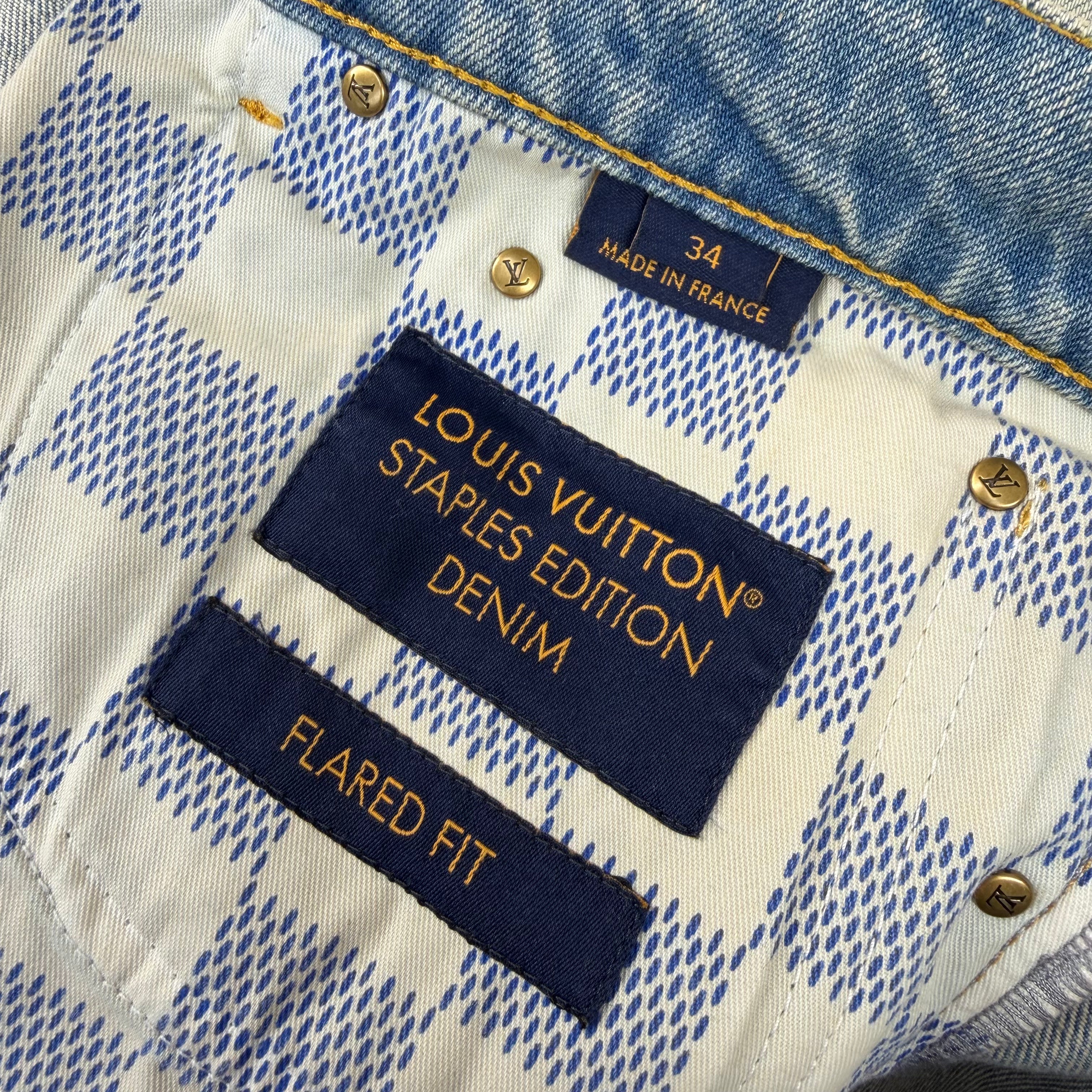 Louis Vuitton Flared Fit Denim Size 34