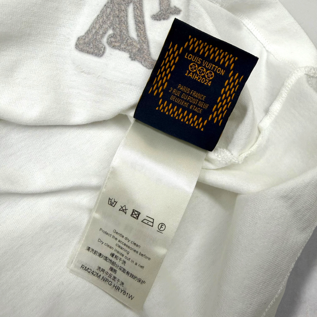 Louis Vuitton Cowboy Embroidery Tee 4L (XL)